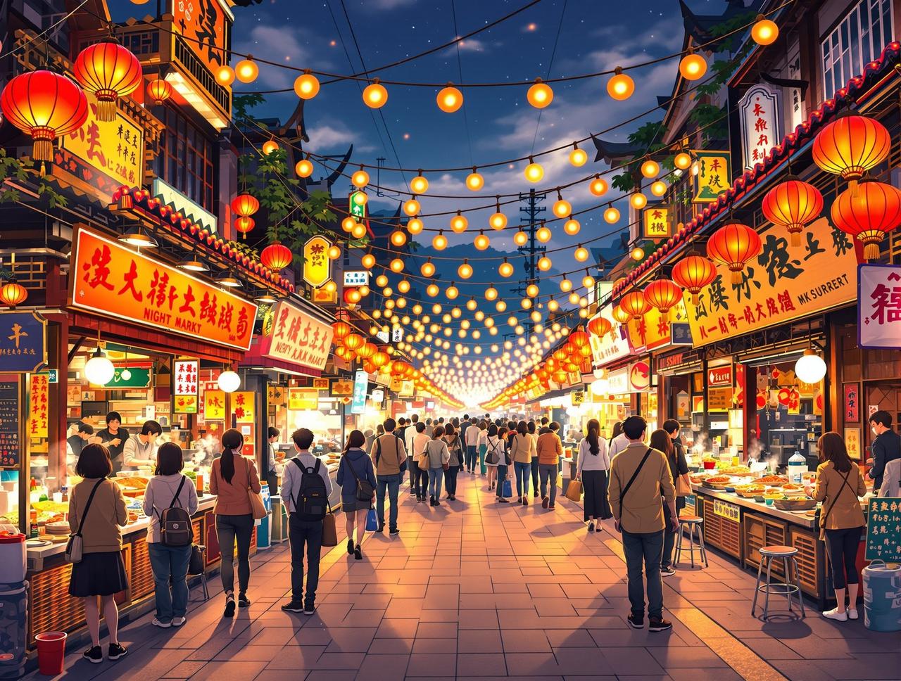 夜市人生 - 红果网网市井生活题材短剧封面