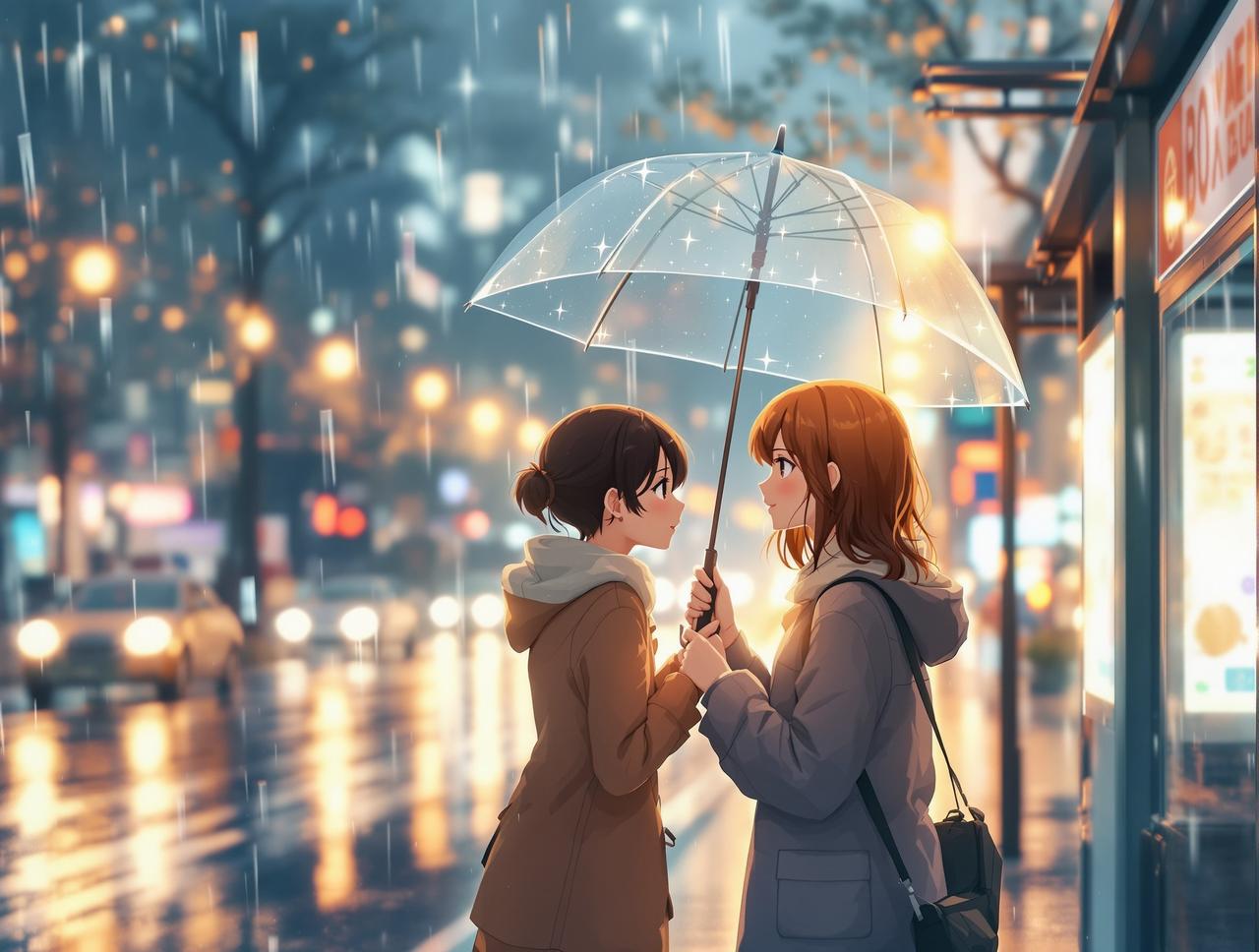 雨天的约定 - 红果网网都市情感题材短剧封面